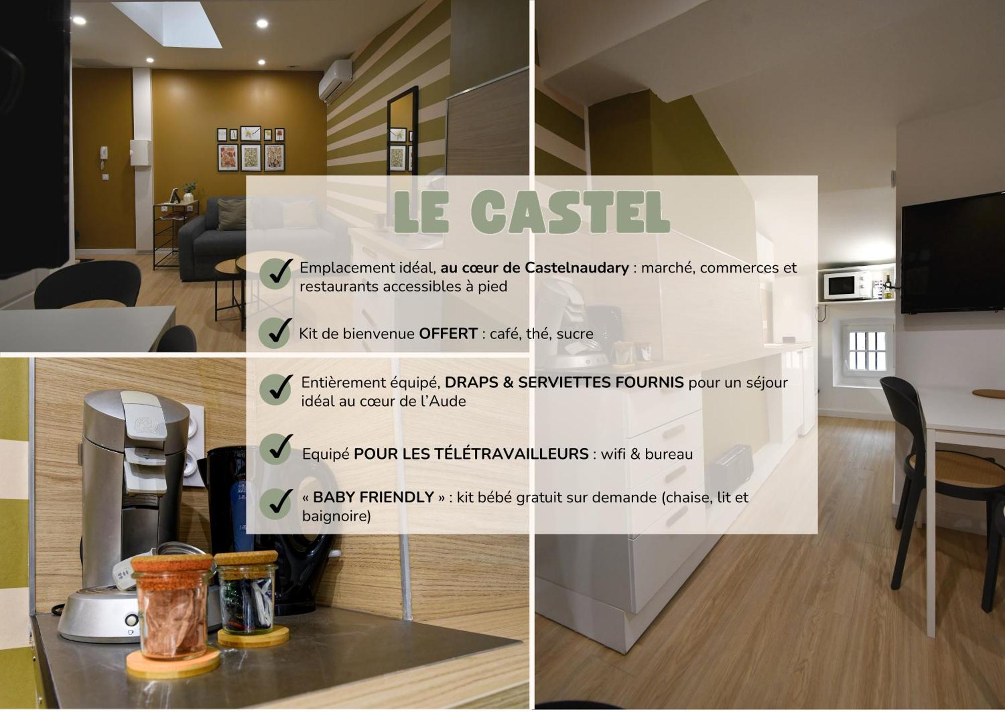 卡斯泰尔诺达里Le Castel公寓 外观 照片